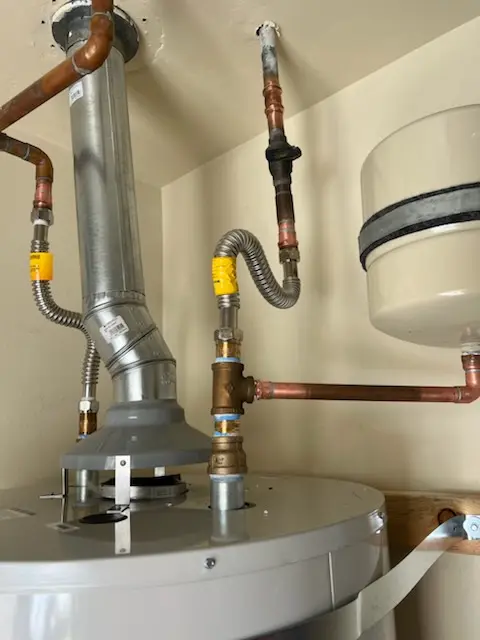 Water heater installation and plumbing repair in Bloomfield